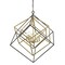 Z-Lite Euclid 6 Light Chandelier, Olde Brass + Bronze 457-6OBR-BRZ - alternate 2